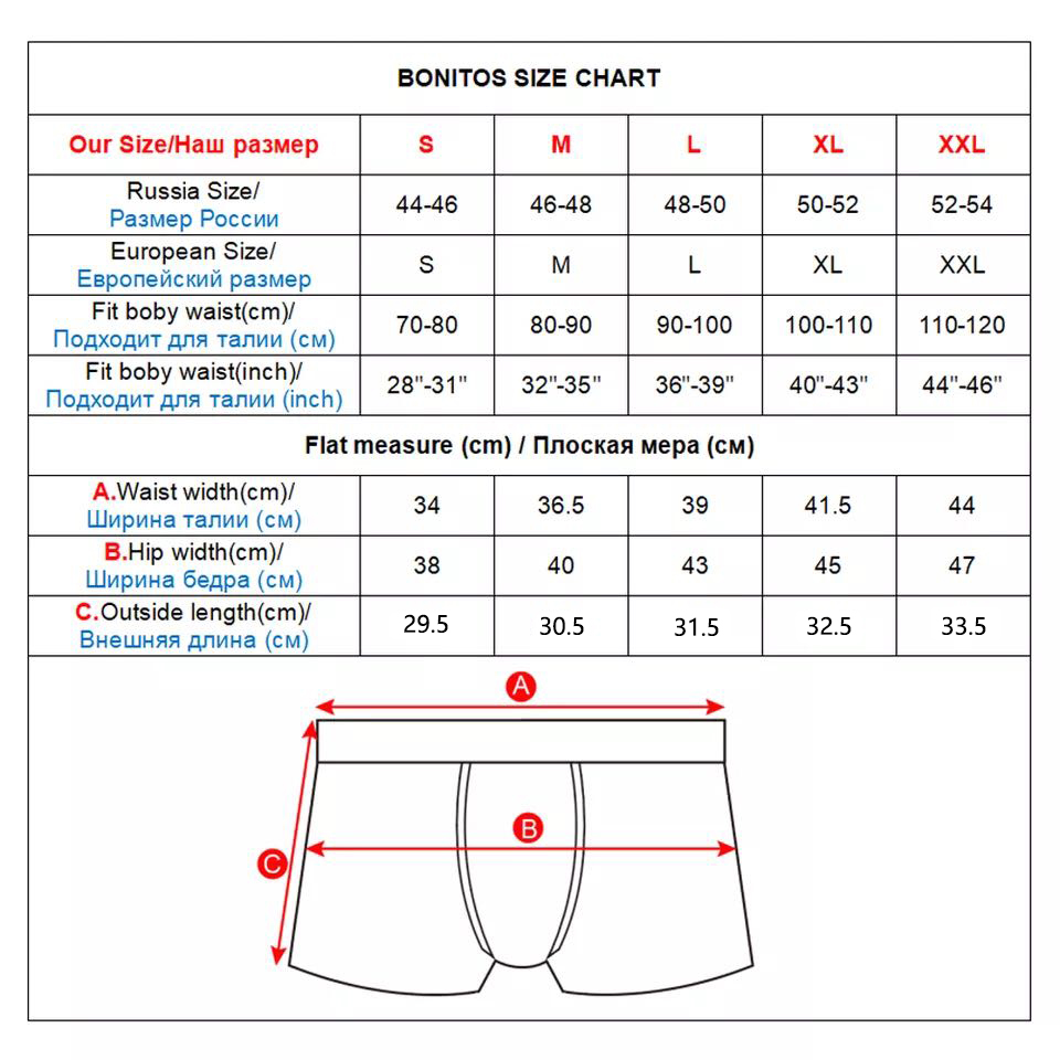 6pcs White Men Panties Cotton  - Boxer Brief Pack Cotton 评论和价格