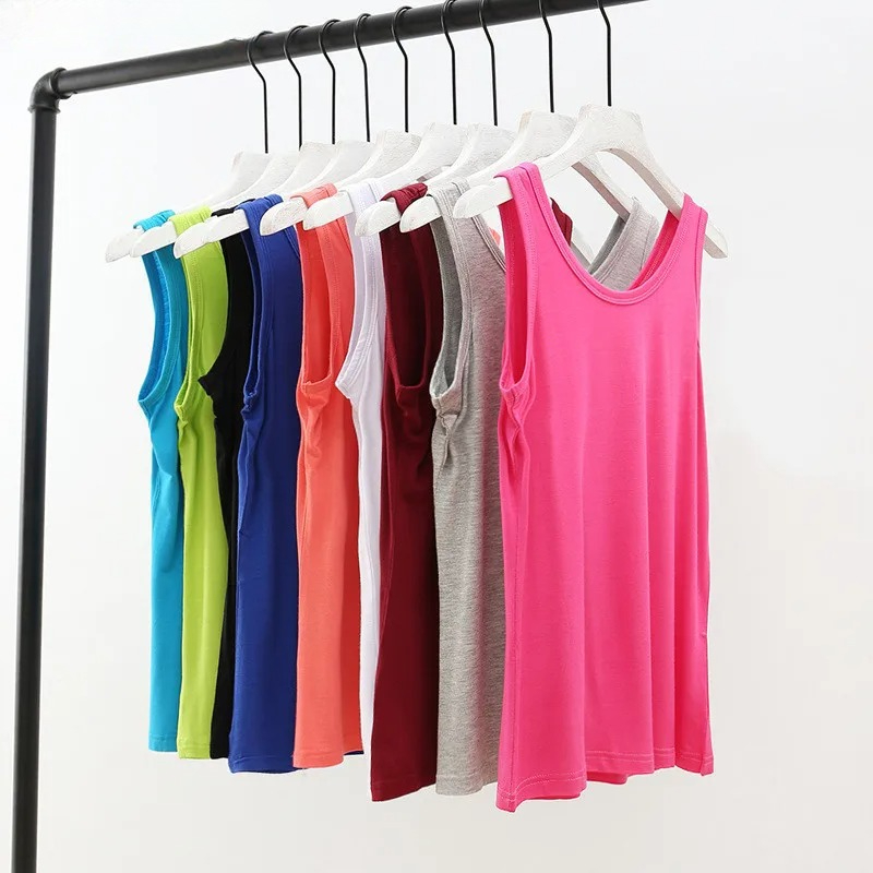 2PCS Women Tanks Summer Camis  - Sleeveless Undershirt 评论和价格