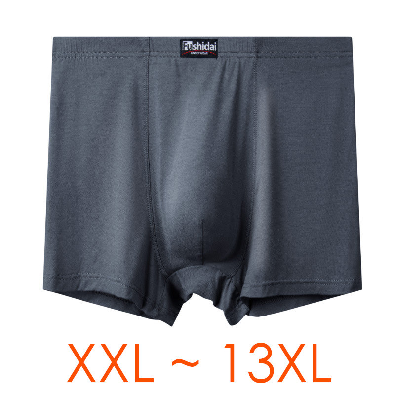 3pcs/lot 13XL Oversize Men Box - Boxer Shorts Modal 评论和价格