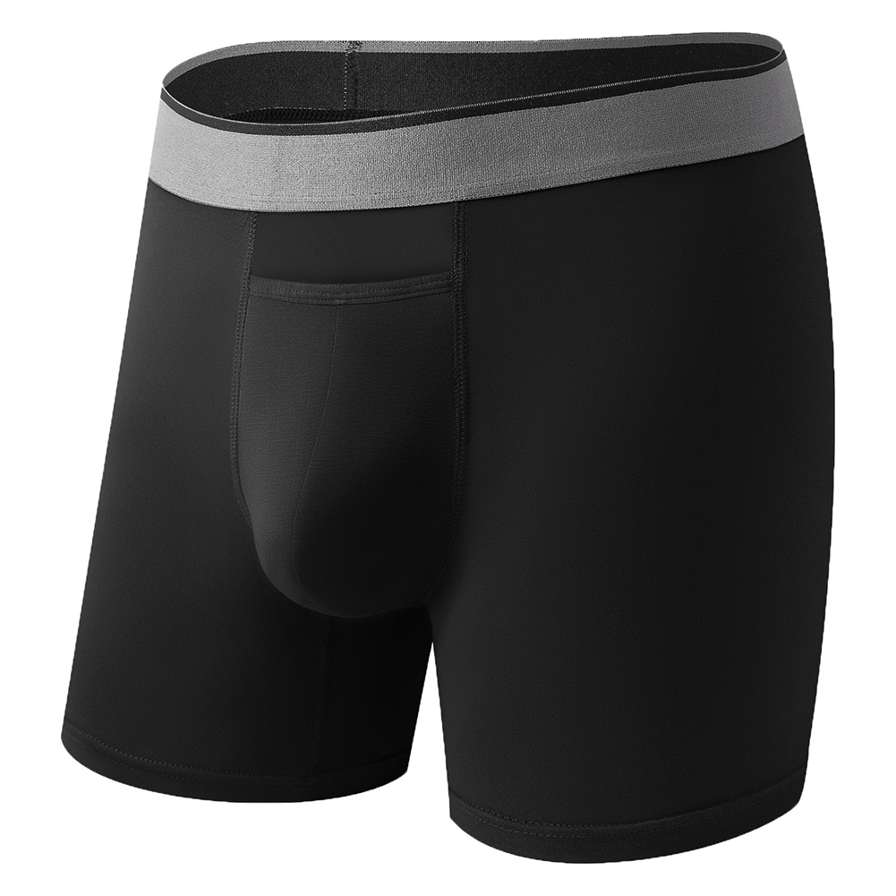 1pc Men Long Leg Shorts Soft U - Long Leg Trunk Men 评论和价格