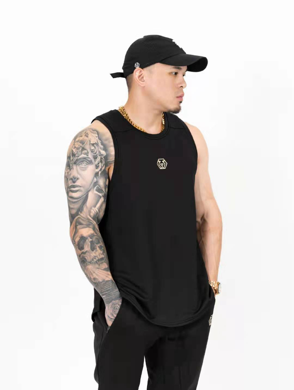 Mens Cotton Sleeveless Vests Z - Sleeveless Undershirt 评论和价格