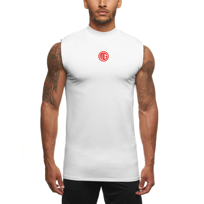 Summer Mens Dry Compression Ve - Sleeveless Undershirt 评论和价格