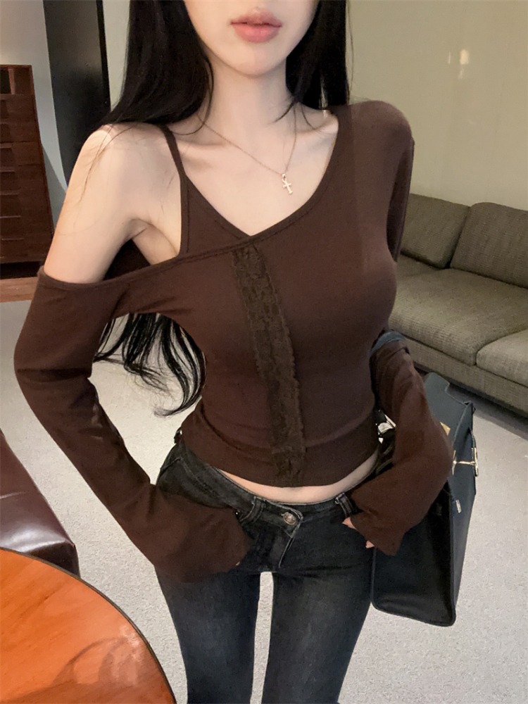 Women's Lace under Shirt Sleev - Sleeveless Undershirt 评论和价格