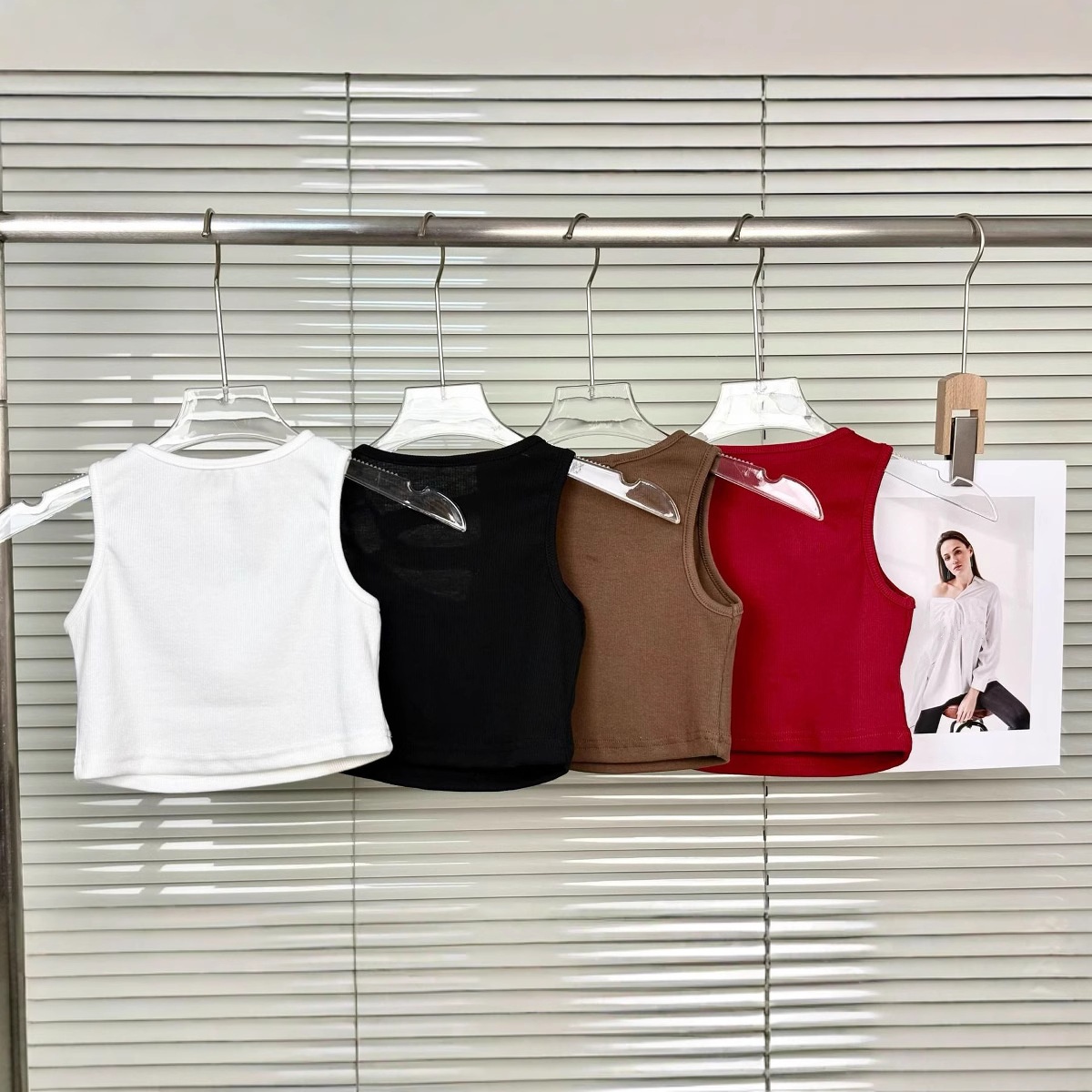 Kids Girls Sleeveless Ribbed C - Tank Top Ribbed 评论和价格