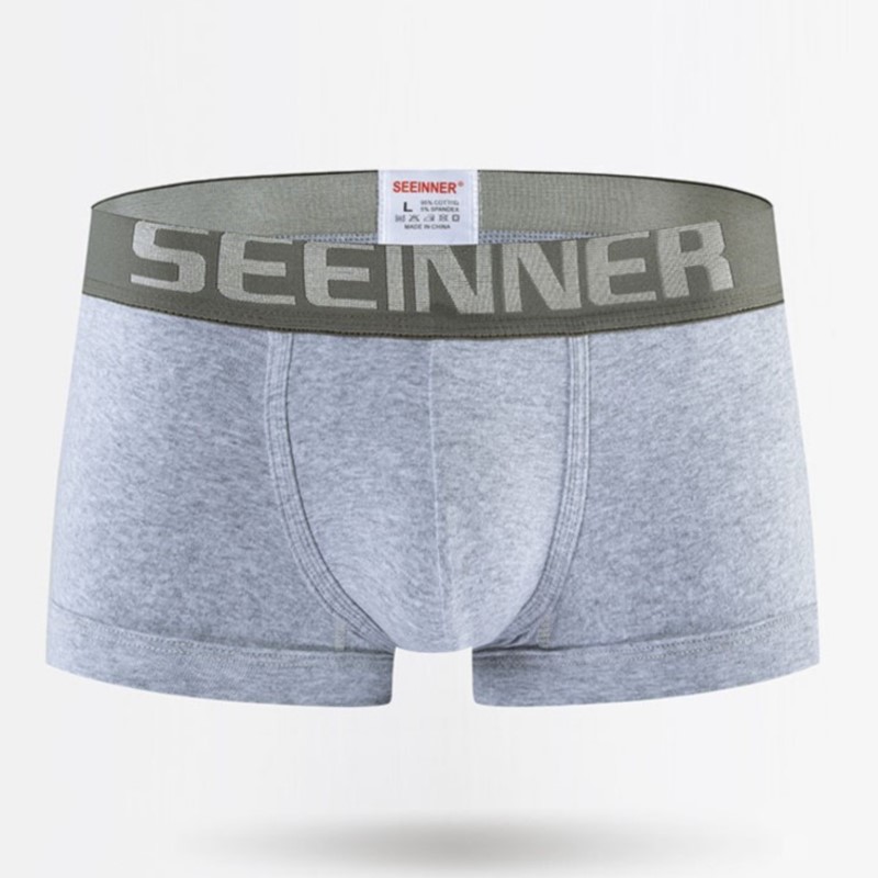 Seeinner Mens Boxer Shorts Cot - Boxer Brief Pack Cotton 评论和价格