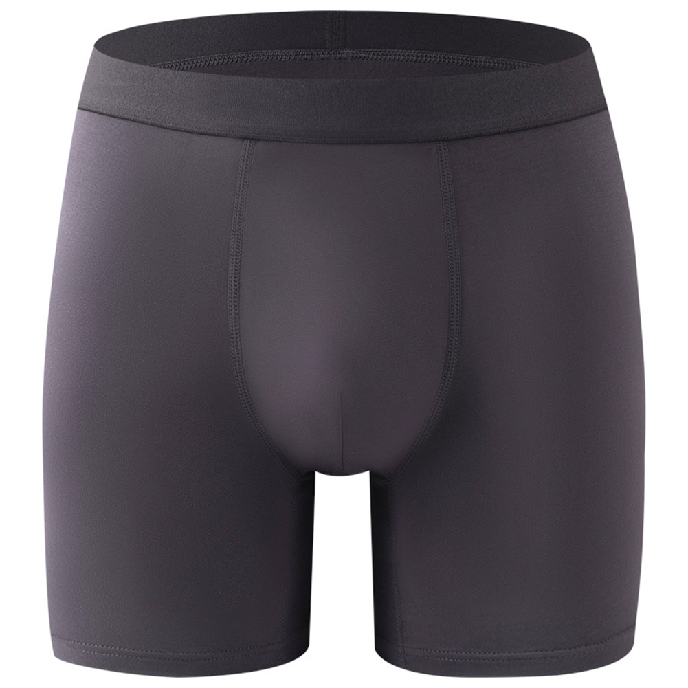Men Long Leg Boxers Breathable - Long Leg Trunk Men 评论和价格