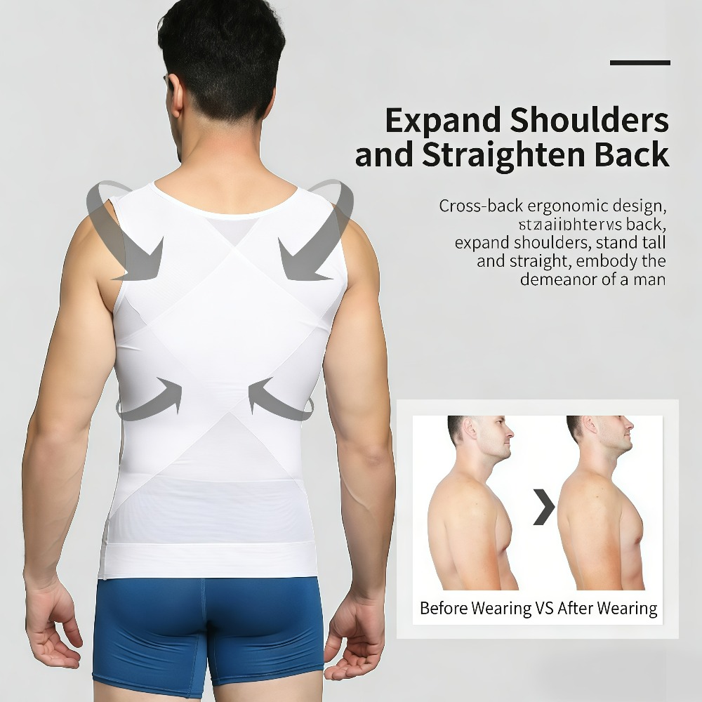 Sleeveless Body Shaper Vest fo - Sleeveless Undershirt 评论和价格