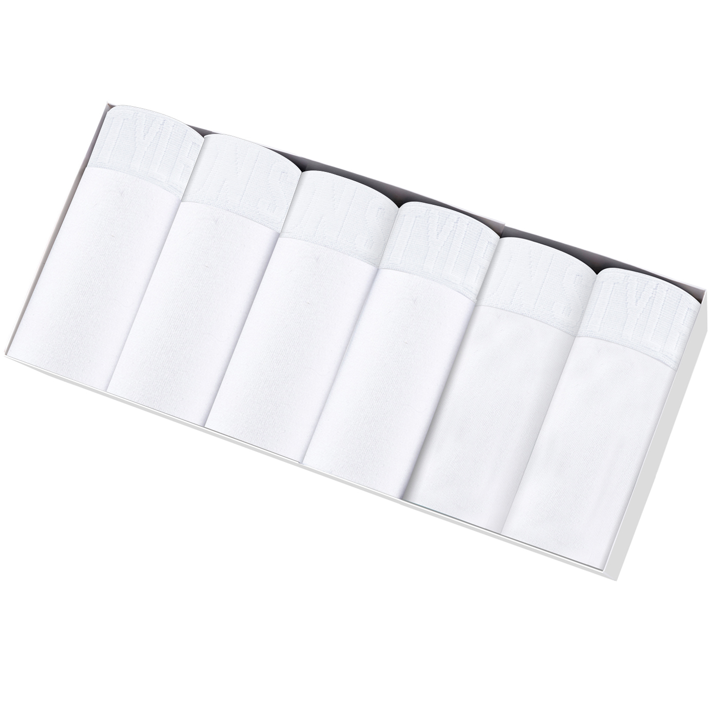 6Pcs White Boxers Man Sexy Und - Boxer Brief Pack Cotton 评论和价格