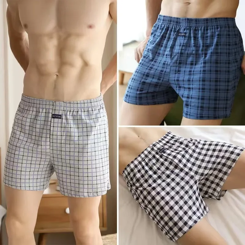 Men's Boxers Summer Shorts Cot - Boxer Brief Pack Cotton 评论和价格