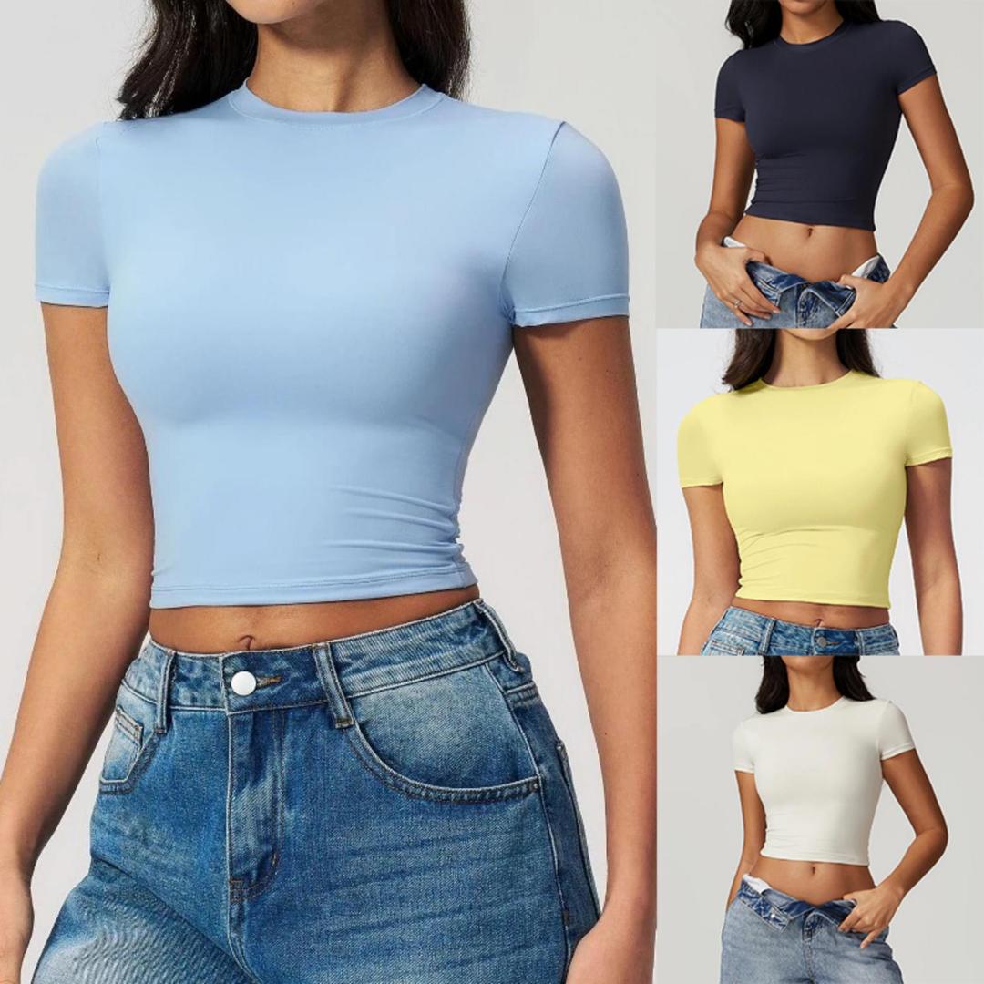 A Women's Tight Fitting Sports - T Shirt Tight Fit 评论和价格