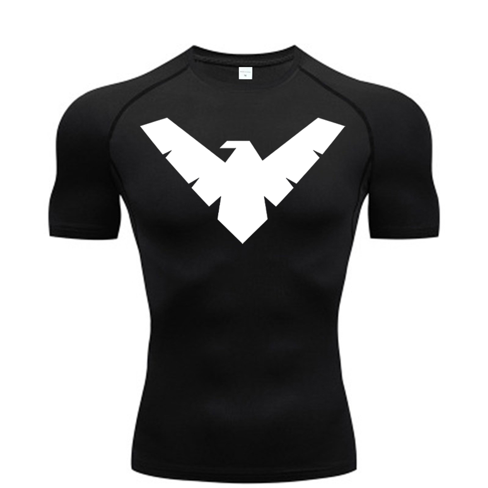Summer Short sleeved Tight fit - T Shirt Tight Fit 评论和价格