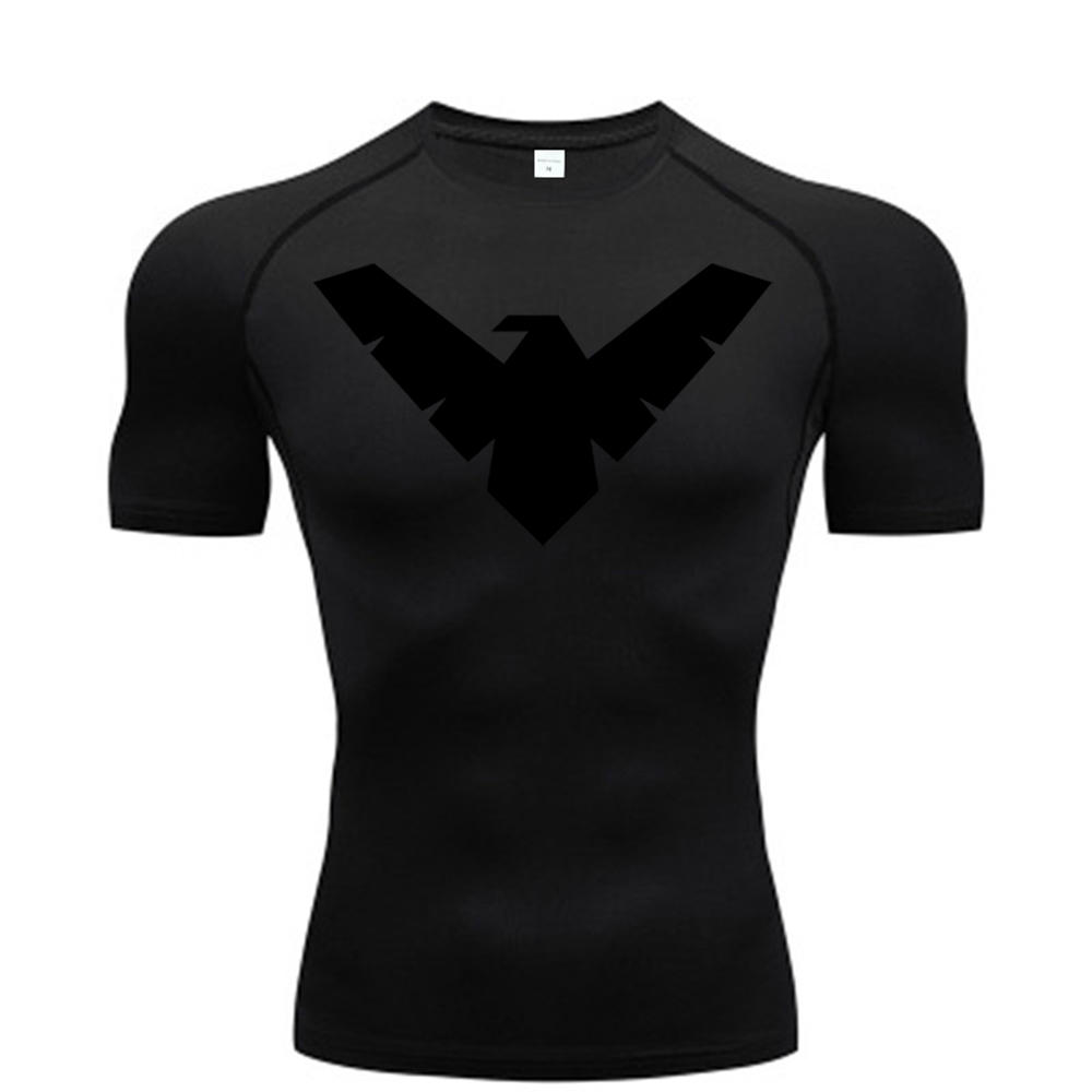 Summer Short sleeved Tight fit - T Shirt Tight Fit 评论和价格